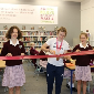 Decorated Olympic athlete unveils Claires Court library