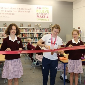 Decorated Olympic athlete unveils Claires Court library Decorated Olympic athlete unveils Claires Court library