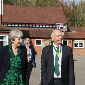 Theresa May Visits Claires Court Theresa May Visits Claires Court