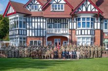 Claires Court Holds Biennial Inspection of the CCF Claires Court Holds Biennial Inspection of the CCF