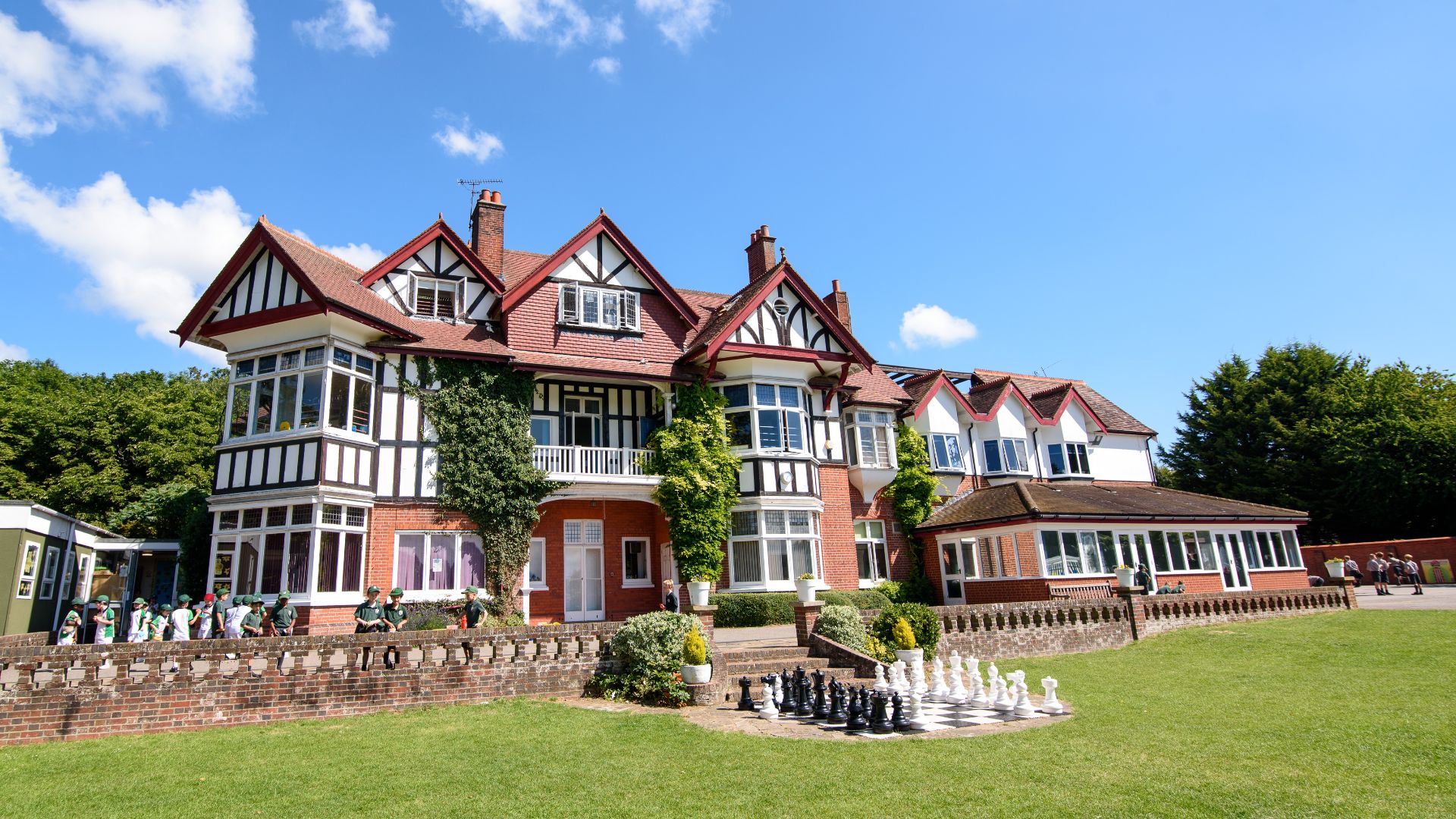 Photo of Hugh and James Wilding Principals and Proprietors on the Claires Court Sofa