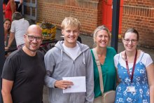 Claires Court Sixth Form Celebrates Exceptional A Level and BTEC Results