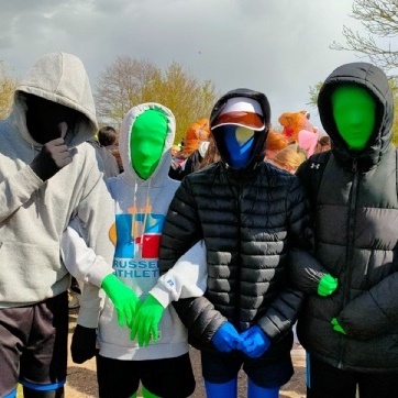 Fancy Dress Charity Walk Success