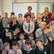 Author and Archaeologist visits Year 4 Author and Archaeologist visits Year 4