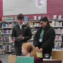 International Book Fair Comes to Senior Girls